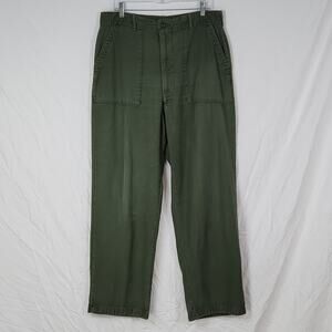 Vintage Military Cotton Trousers Tag Size 36